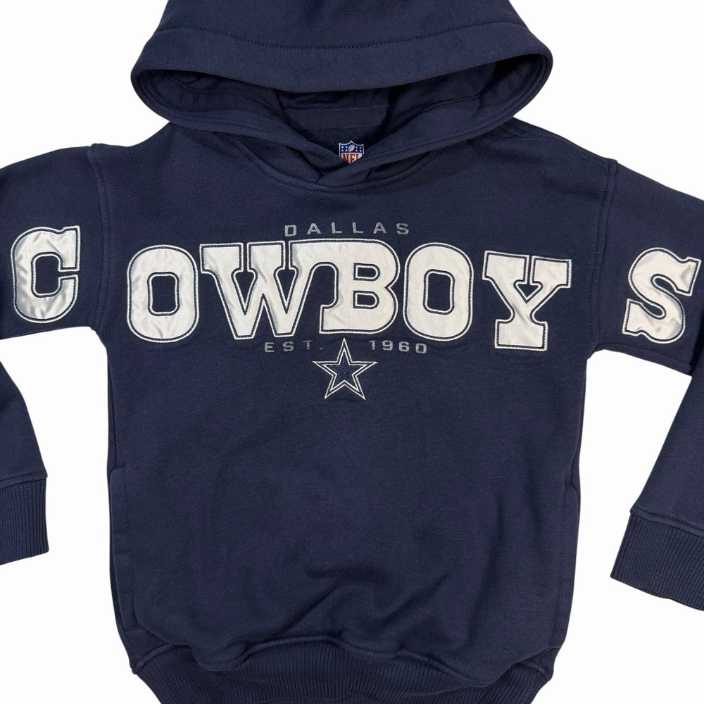 Abercrombie Kids YOUTH Dallas Cowboys NFL Sweatshirt Hoodie Pullover Size 5/6